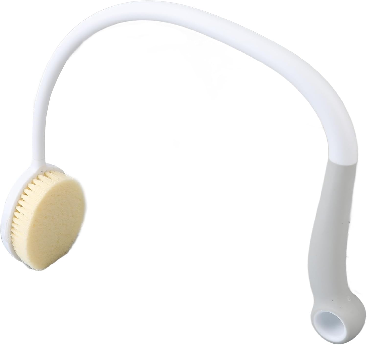 27.5&rdquo; Back Bath Brush with Long Curved Handle, U-Shaped Shower Brush, Curved Back Scrubber Bath Washer Body Scrub Brushes for the Elderly, Disabled, Limited Mobility image number 5