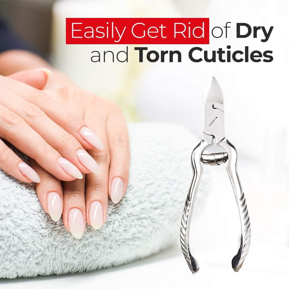 Titania Nail Clippers with Buffer Spring Approx. 14 Cm Rust-Proof 110 G image number 1