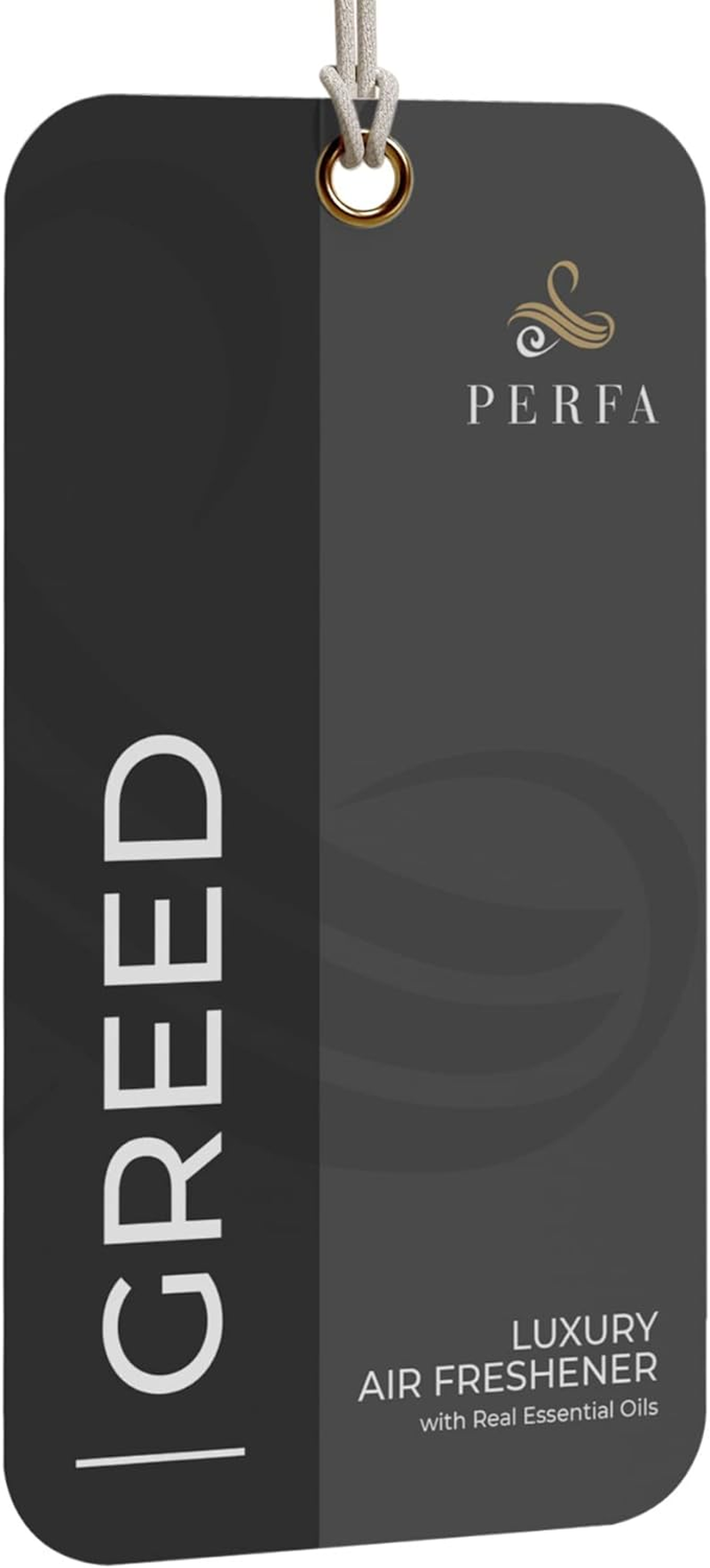 Greed Disposable Card Freshener for Men | Car Scents Air Freshener with Greed Fragrance | Strong Car Perfume Air Freshener with Odour Eliminating Technology | Greed by Perfa image number 3