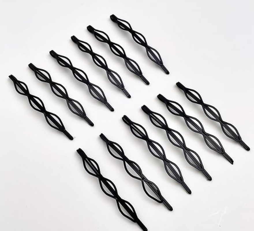 12Pcs Black Vintage Hair Pins, Mini Bobby Pins Fashion BB Clip, Invisible Bangs Clip Small Pins for Women and Girls Decorative Wedding Dainty Hair Pins Hair Accessories Beauty and Personal Care image number 5