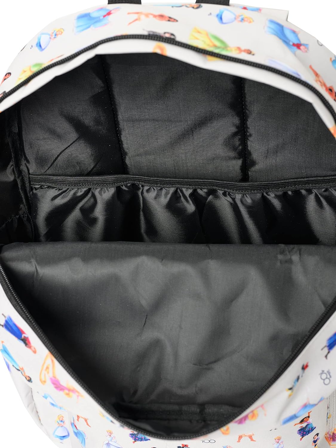 Disney 16" Laptop Backpack Cargo Pocket D100 Princess Minnie Mouse AOP, Multicolor, 16", Front Pocket image number 2