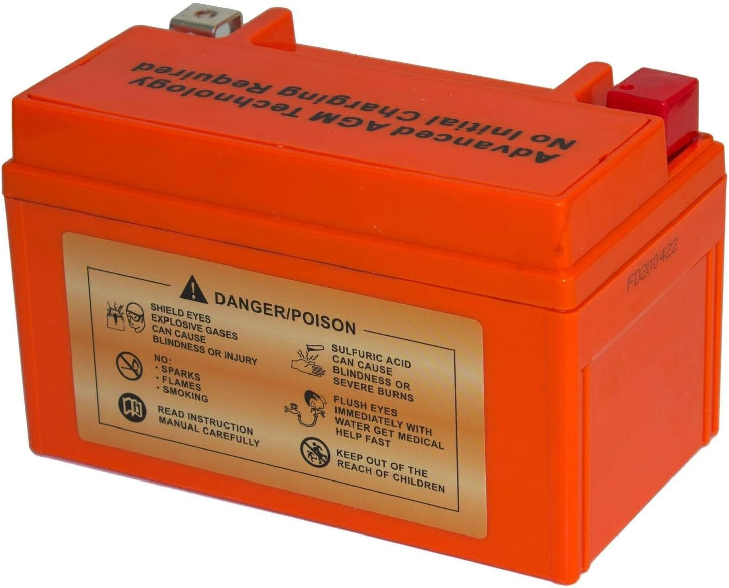 TDR YTX7A-BS 12V 7Ah GEL Motorbike Battery