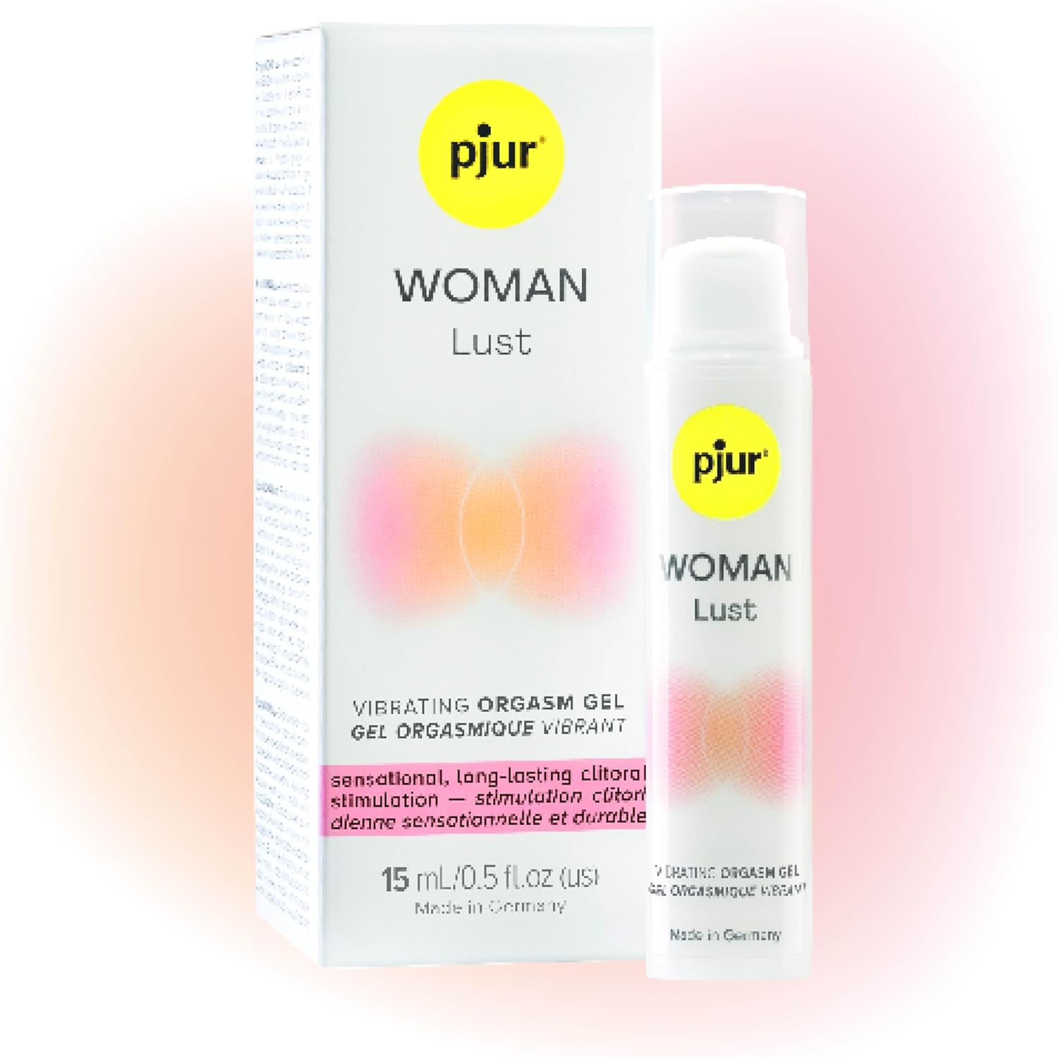 Pjur WOMAN Lust 15Ml &ndash; Water-Based Clitoral Stimulation Gel, Long-Lasting Sensation, Premium Natural Ingredients image number 1