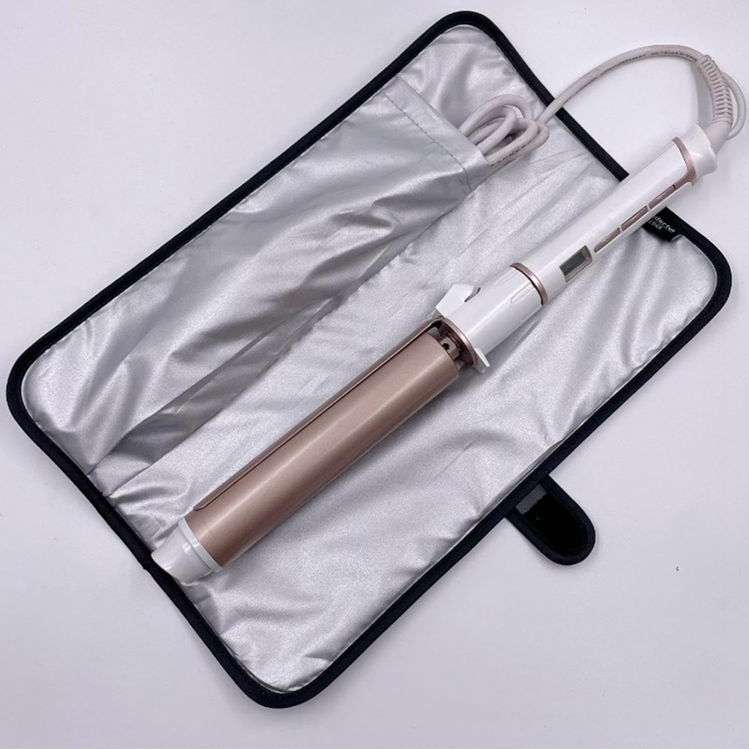 Hair Tools Travel Bag Flat Iron Travel Case for Combs Scissors Styling Irons image number 2