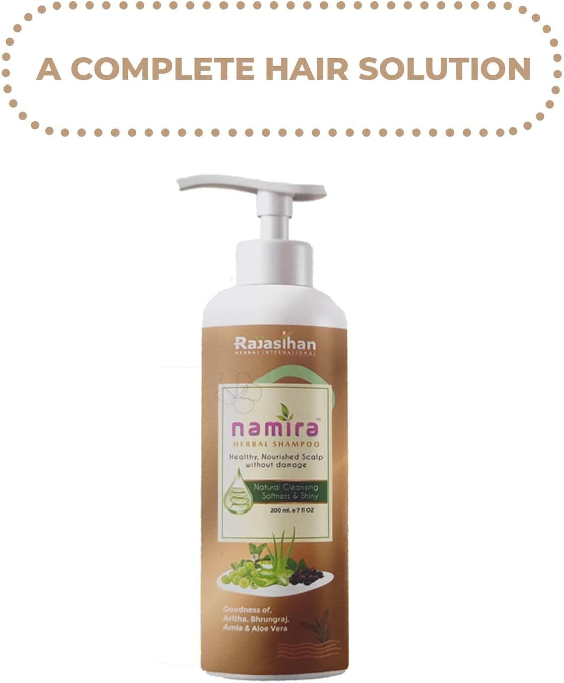 Rajasthan Herbals Namira Herbal Shampoo image number 1