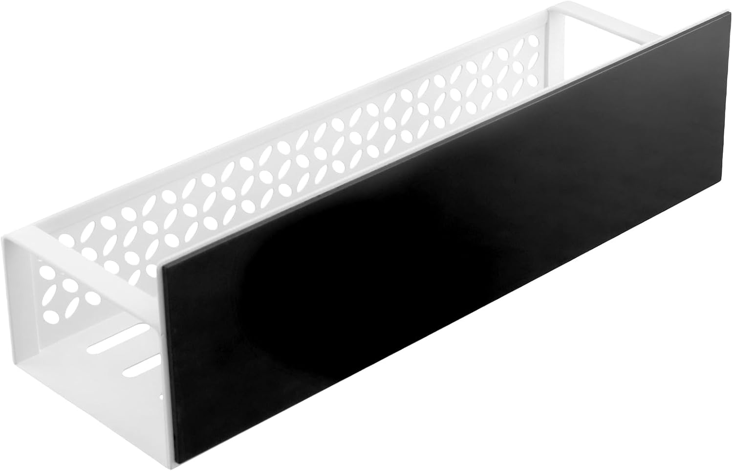 JIEHIN Pack of 4 Magnetic Spice Racks, 2 Sizes, Fridge Magnet Organiser, Magnetic Fridge Shelf, Multifunctional Magnetic Shelf for Kitchen Organisation, Cupboard image number 1