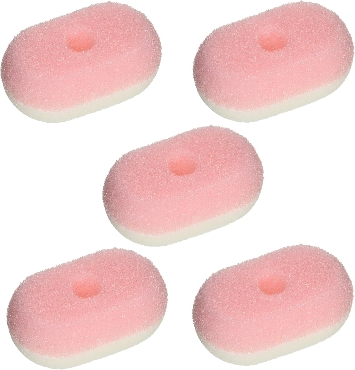 OHE Body Soap Sponge Soft & Hard Set of 5 image number 5