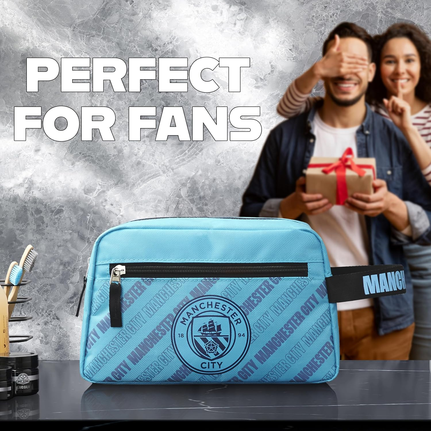 Manchester City Wash Bag image number 1