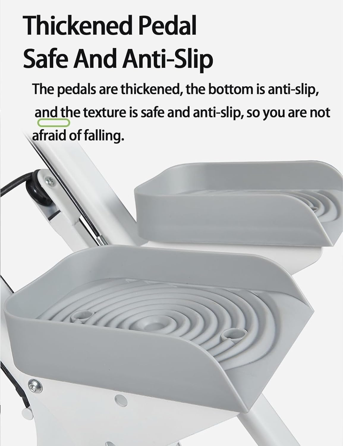 Vertical Stair Climber &ndash; Foldable Stair Stepper & Exercise Machine with LCD Display, Adjustable Handrail, Full-Body Workout Equipment for Home & Office image number 2