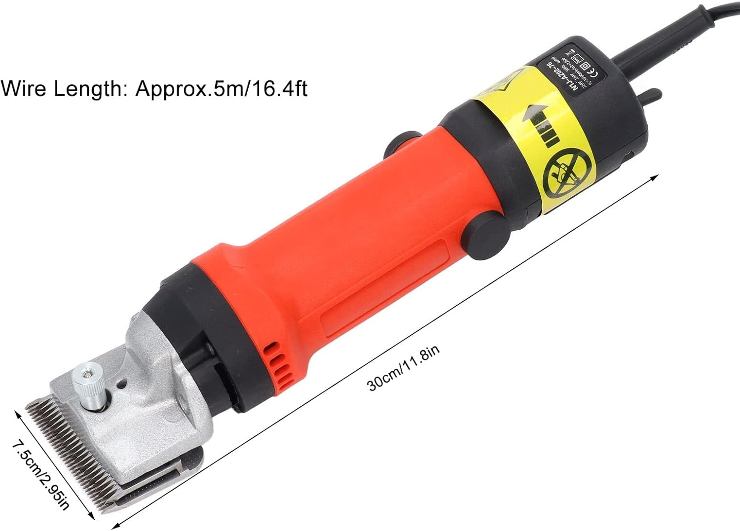 Electric Sheep Shearing Clipper Ergonomic Handle Farm Electric Universal Horse Hair Clipper (AU Plug 220‑240V)