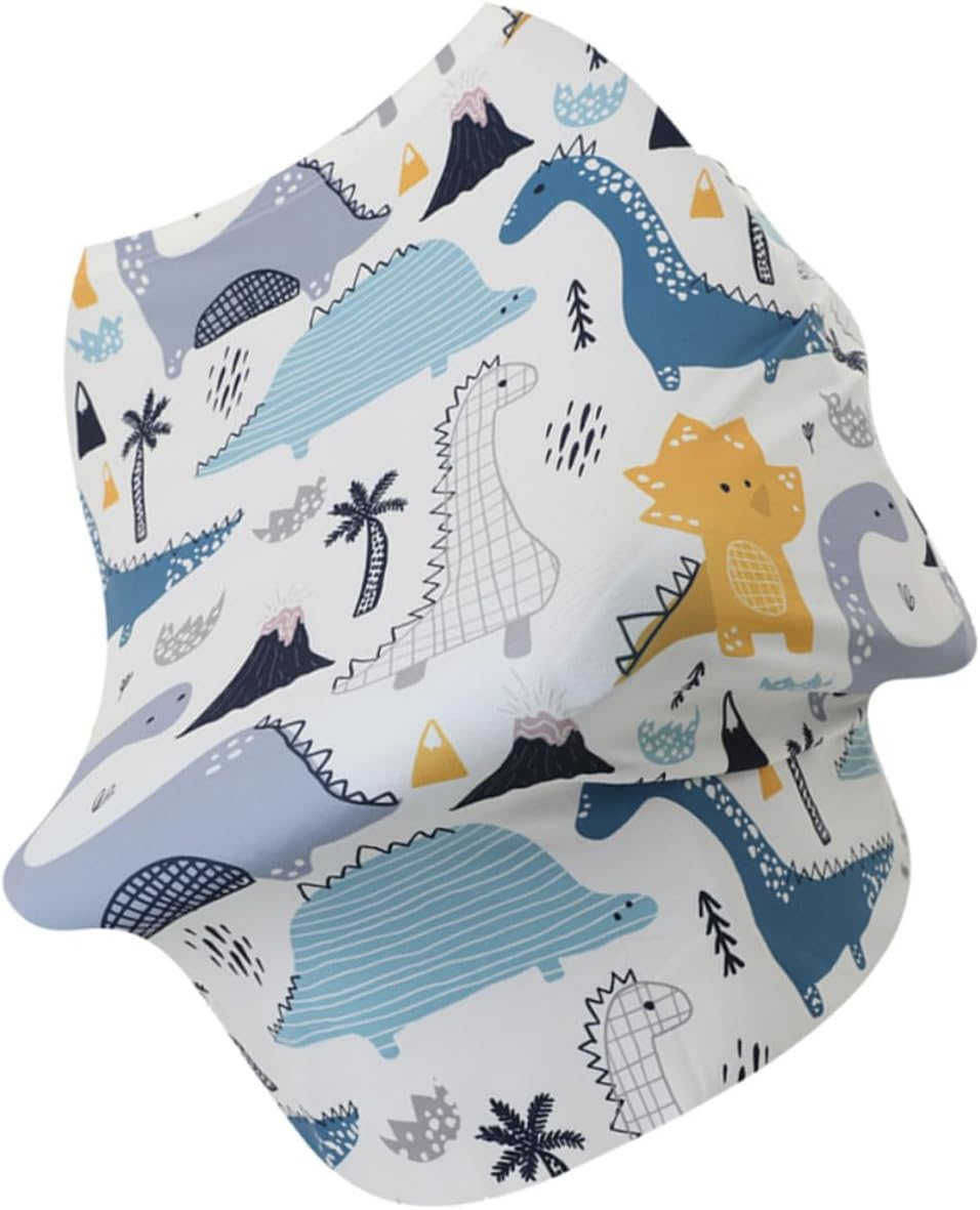 Hohopeti Multifunctional Cotton Nursing Cover Stroller Breastfeeding Cloak Breathable Skin-Friendly Chair Windproof Shield for Newborns and Mothers image number 1