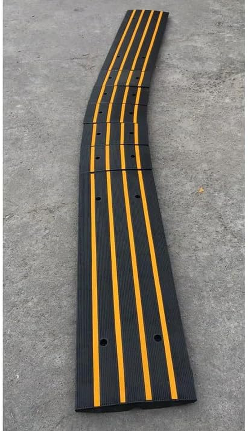 Rubber Driveway Kerb Ramp, Heavy-Duty, 1200 X 410 X 65Mm, Durable Rubber Construction, Non-Slip Surface, 15 Tonne Capacity, 21Kg image number 1