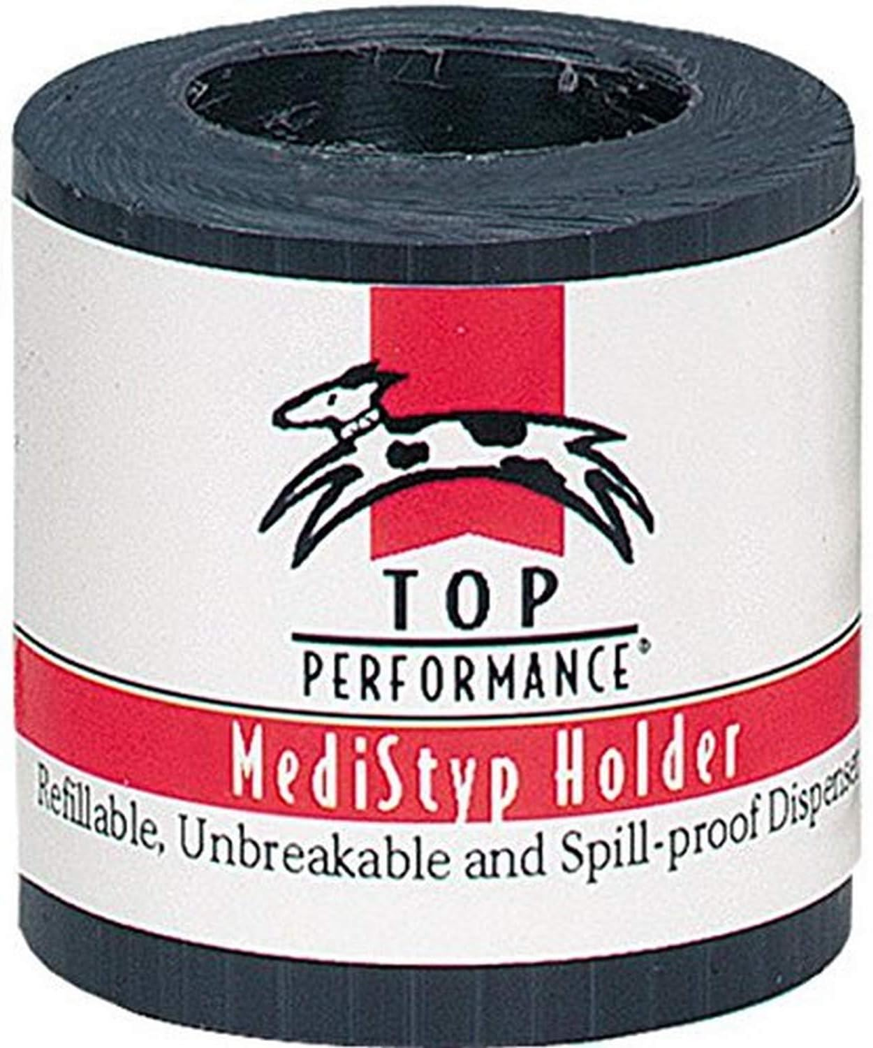 Top Performance Medistyp Holder &mdash; Durable Holder for Dispensing Styptic Powder for Dogs and Cats, Black