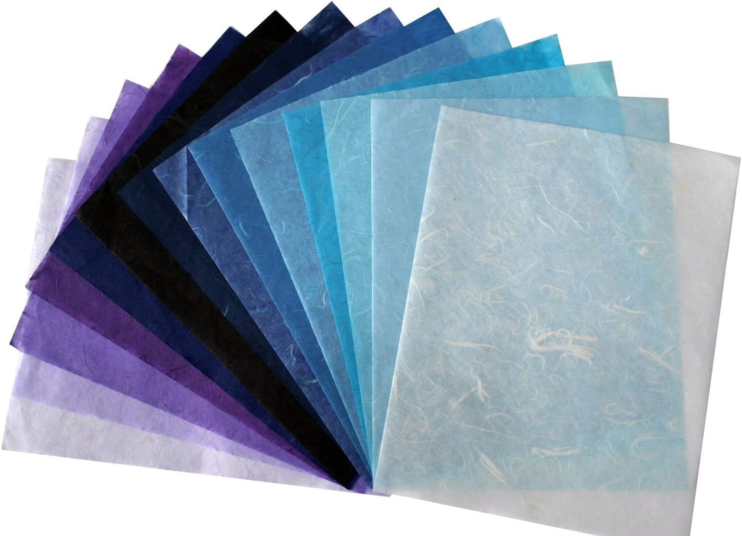 75 Mulberry Paper Sheet Design Craft Hand Made Art Tissue Japan Washi Design Craft Art Origami image number 6