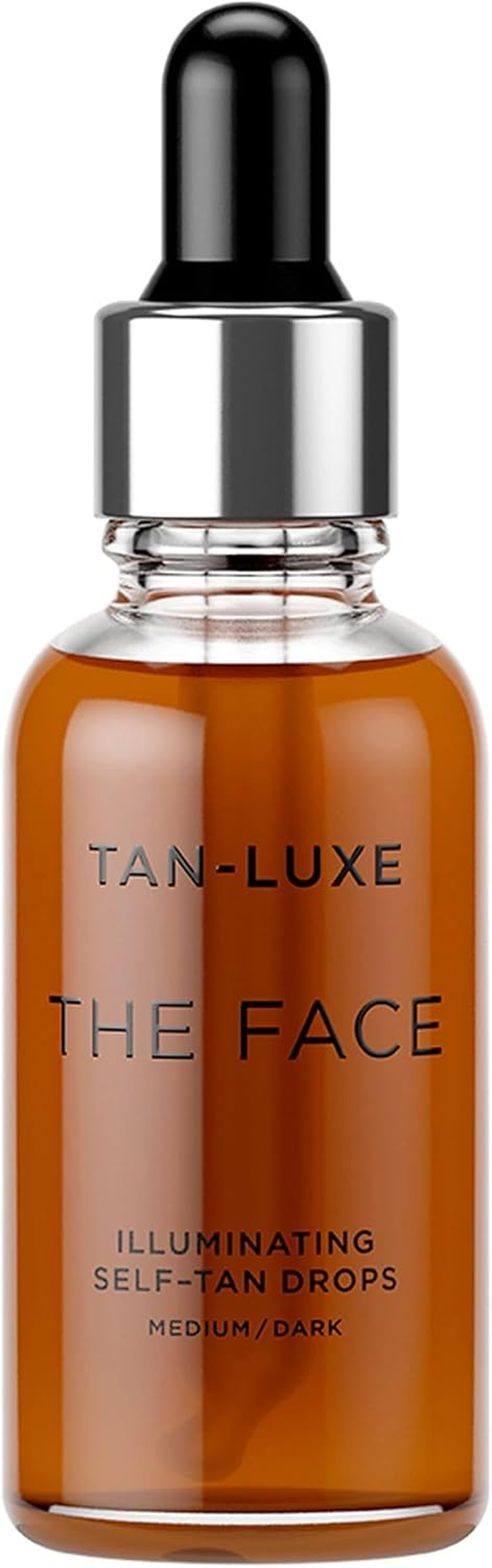 Tan Luxe the FACE Self Tan Drops, Medium/Dark (30 Ml) Add Tanning Drops to Skin Care for Custom Face Tan, Cruelty Free & Vegan image number 2