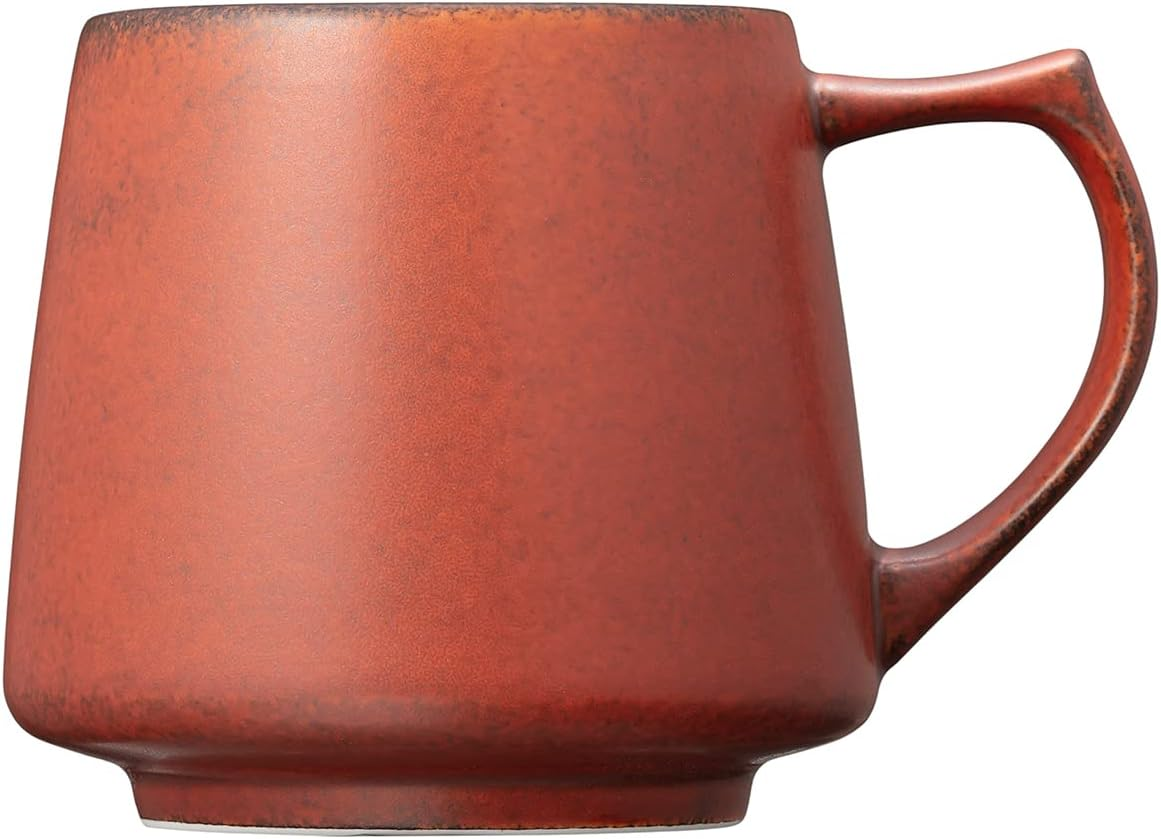 Cores C811RD C811RD Mug, Red, 11.8 Fl Oz (320 Ml), Made in Japan, Microwave, Dishwasher Safe, Delicate image number 2