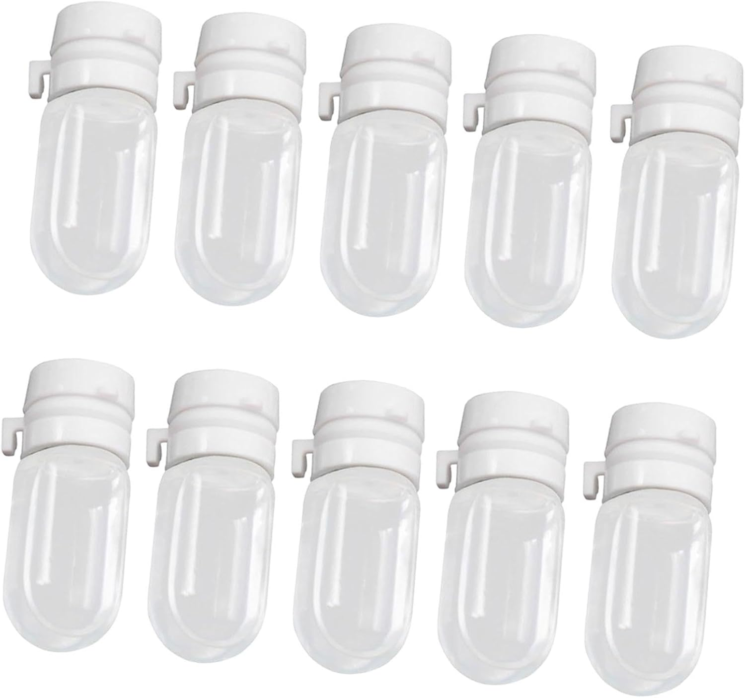 Kokiya 10Pcs Mini Dropper Bottle 2Ml DIY Refillable for Cream Toiletries Makeup image number 3