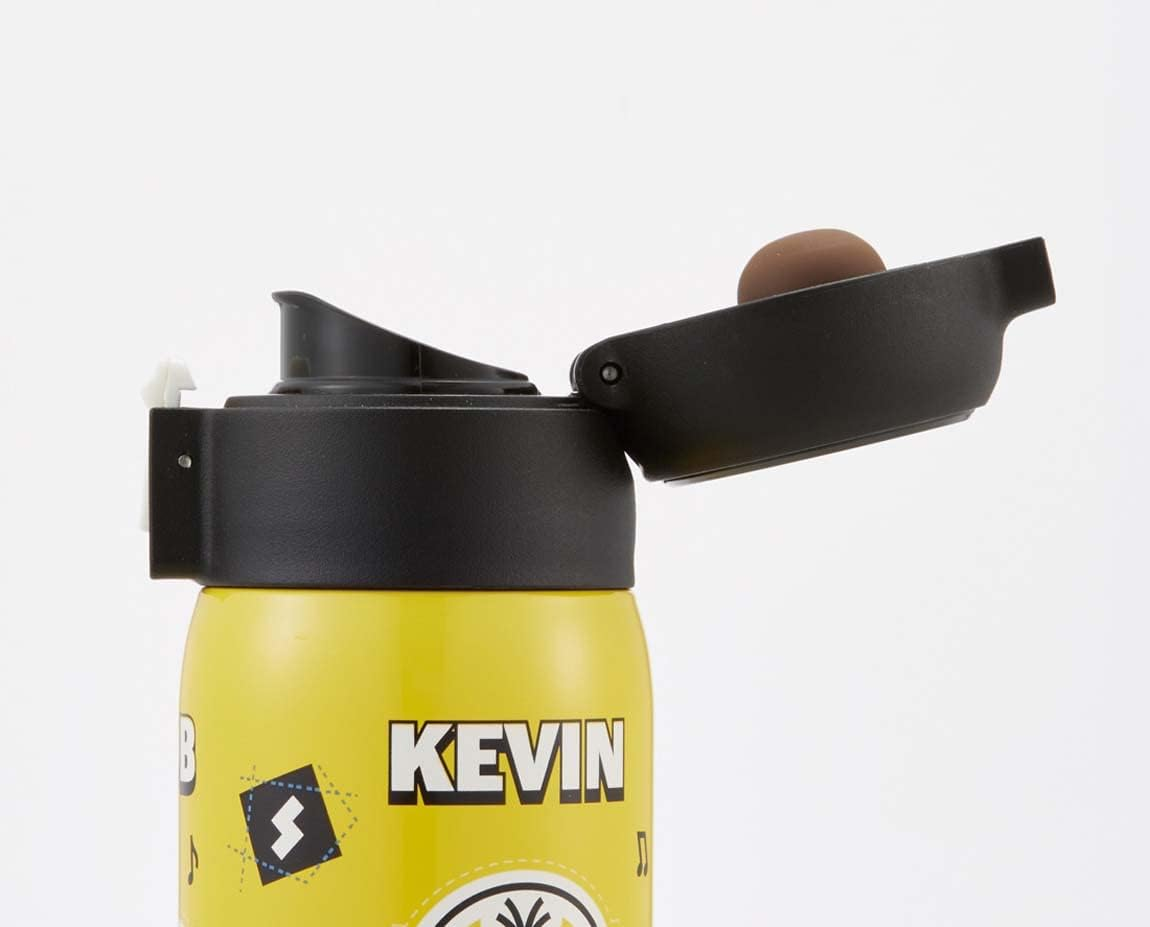 Skater STOT3-A Insulated Stainless Steel Mug Bottle, 11.8 Fl Oz (350 Ml), One-Touch Open, Minions image number 1