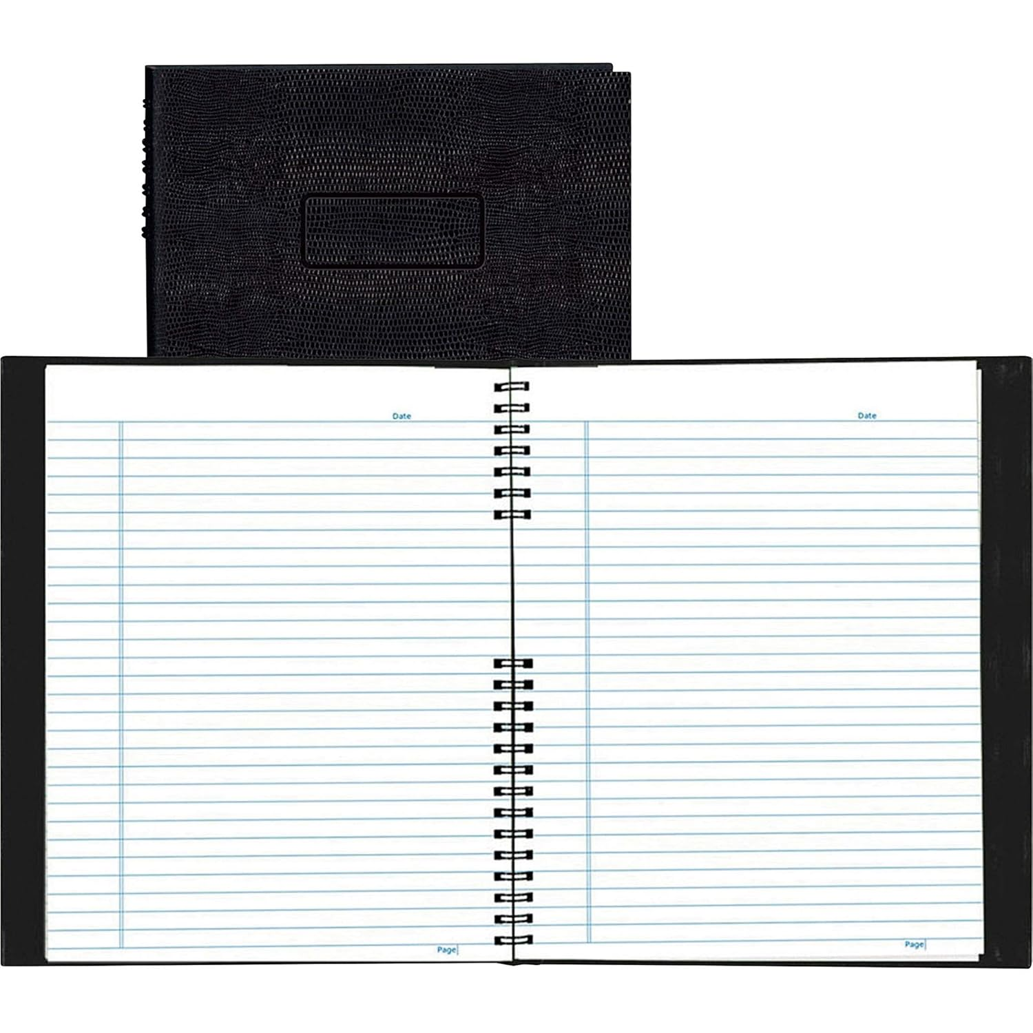 BLUELINE Notepro Notebook, Black, 11 X 8.5 200 Pages (A10200.BLK) image number 1