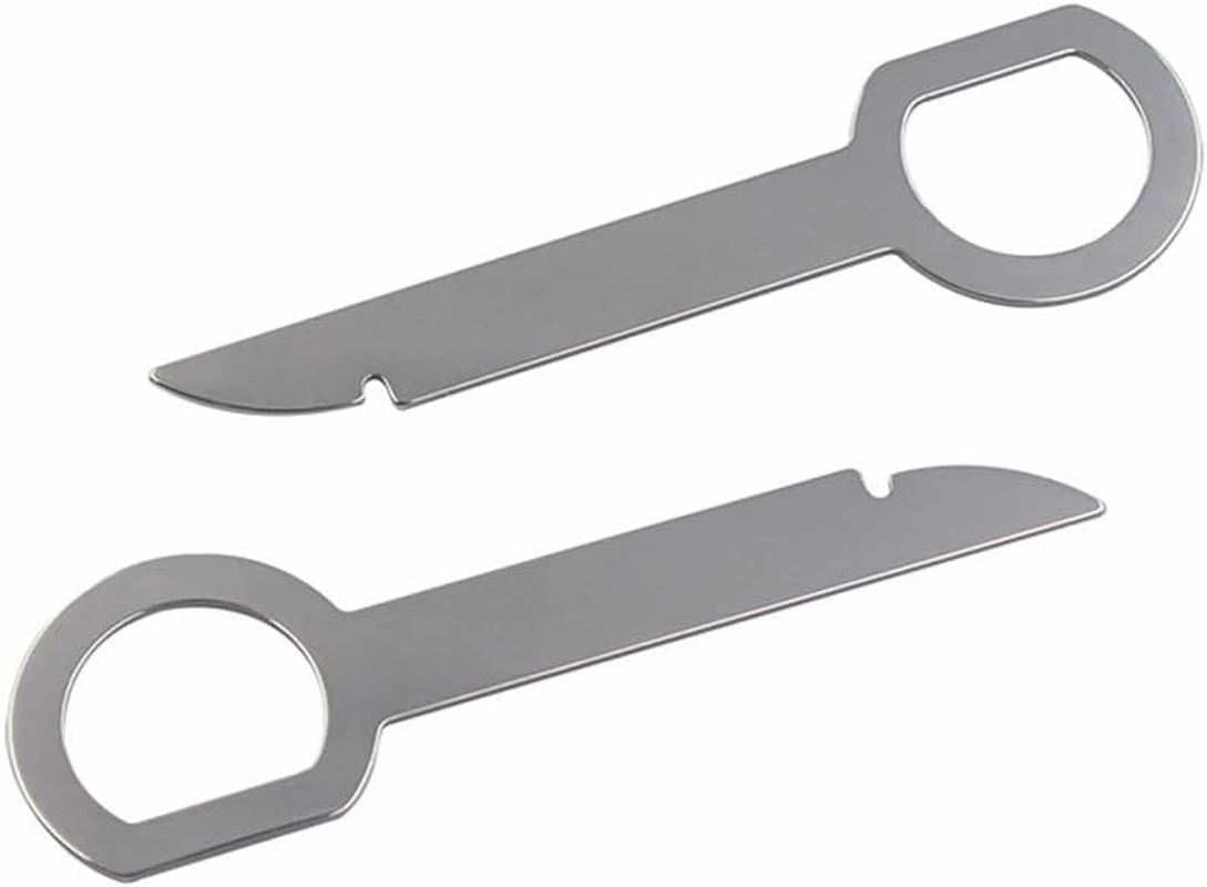 4 Pcs Car Stereo Radio Removal Remove Tool 4 Keys for Audi for Mercedes-Benz VW image number 6