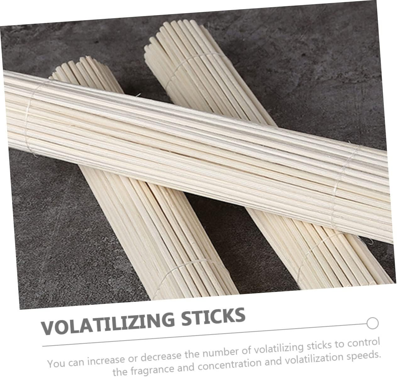 Ciieeo 100 Pcs Aromatherapy Diffuser Sticks Wear-Resistant Aroma Rods for Home and Office Compact Wooden Diffuser Supplies for Daily Use