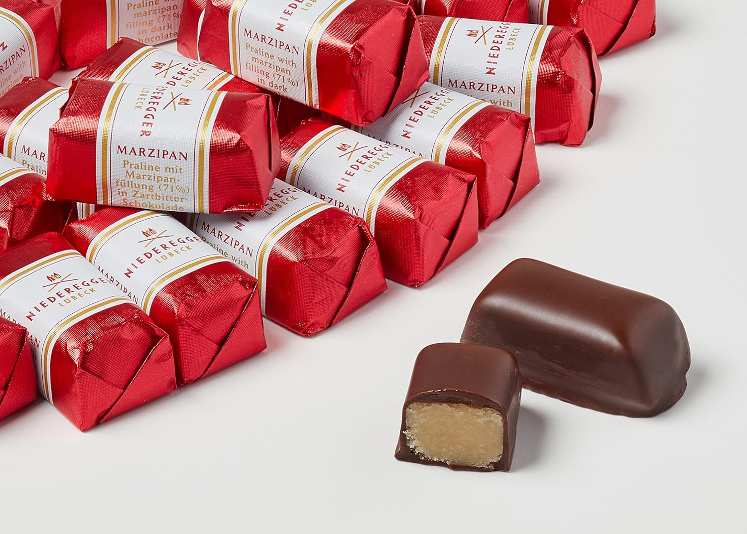 Niederegger Marzipan Classic Loves 200G/ 16 Pieces Box image number 4