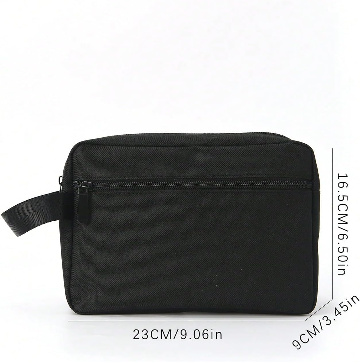 Men'S Toiletry, Etercycle Travel Toiletry, Portable Cosmetic, Shaving for Travel with Handle, Large Storage Space (Black, One Size) image number 3