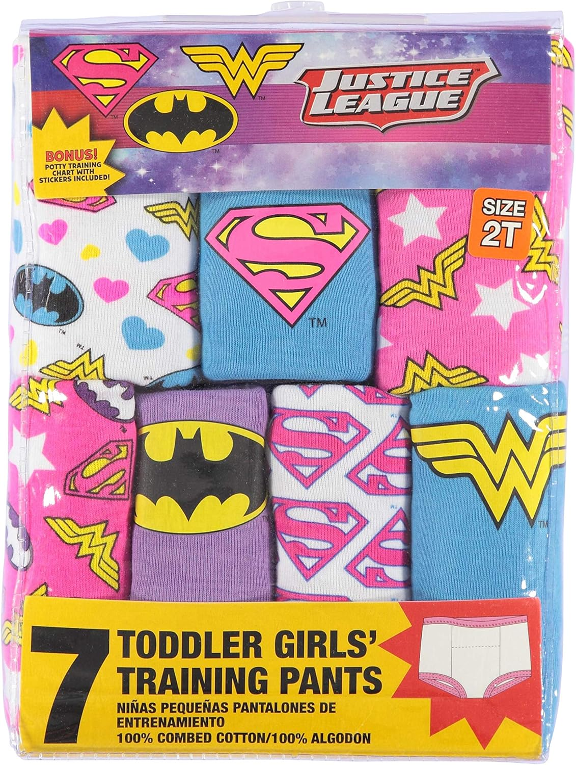 DC Comics Baby Justice League Potty Training Pants Multipack