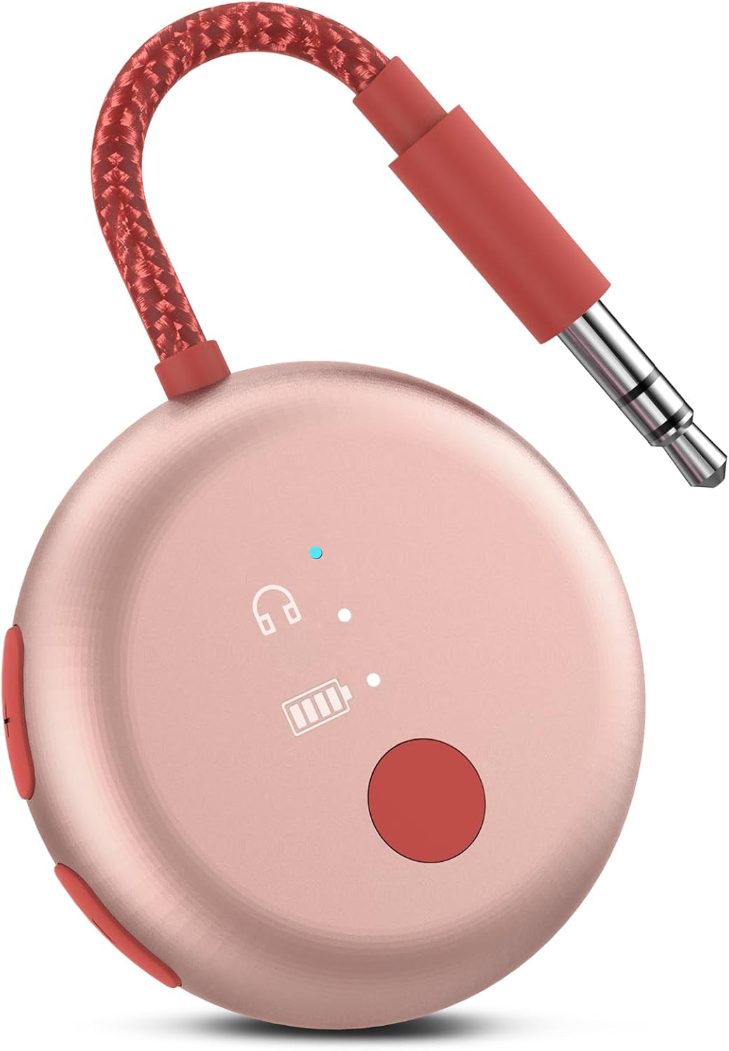 Avantree Soundjet R1 &ndash; Airplane Bluetooth Adapter for Headphones & Airpods Travel Flight, Aptx Adaptive, 20H Battery, Wireless Audio Transmitter with Qualcomm Chipset - Green