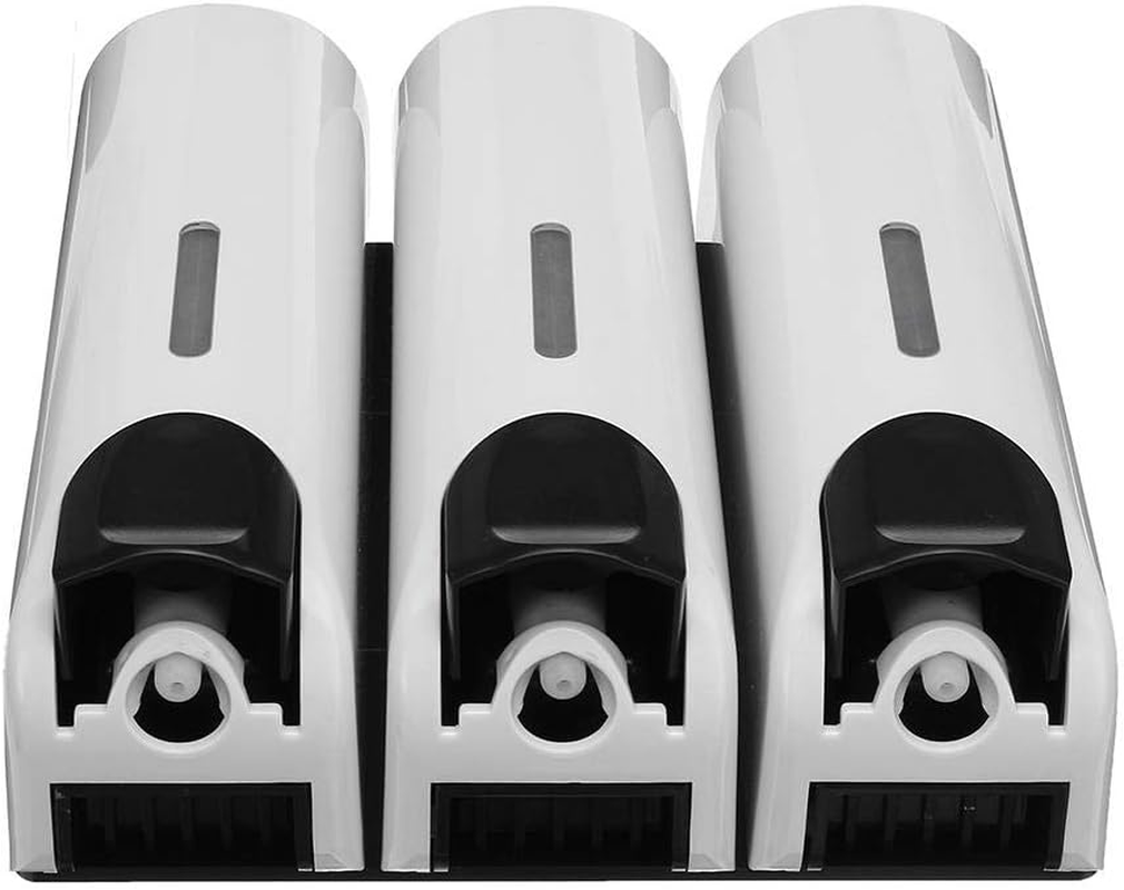 3Pcs/Set 350Ml Bathroom Shower Gel Body Lotion Conditioner Shampoo Soap Dispenser image number 4