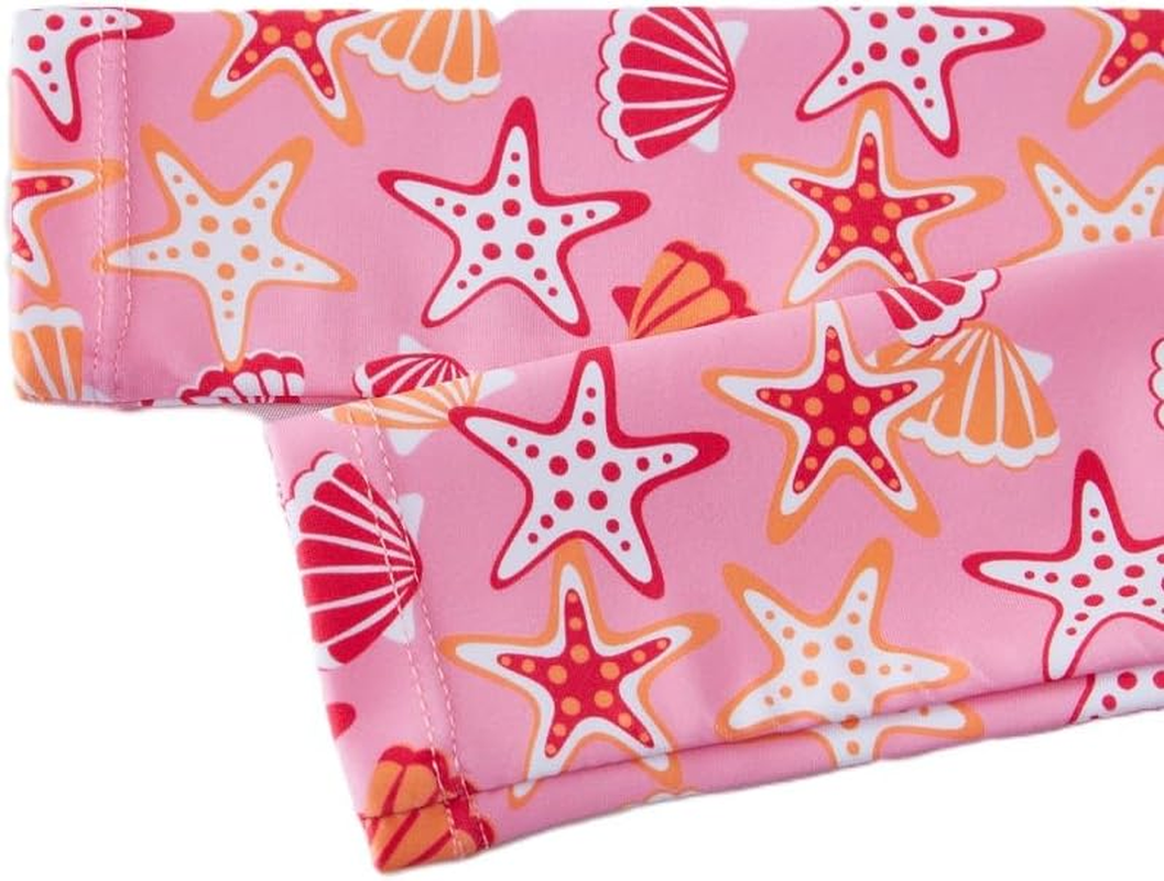 Big Softies Long Sleeve Rashie with Short & Hat - Starfish, Size 0 image number 6