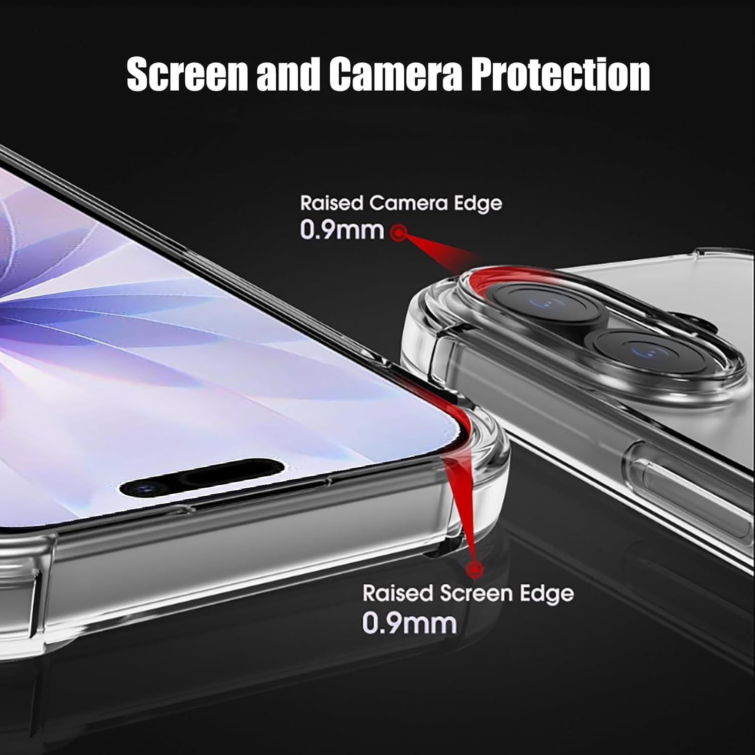 For Iphone 17 Case Clear[Anti-Yellowing][Shockpoof][Military Grade Protection] Reinforced Corners Slim Fit Soft Flexible TPU Bumper Phone Case for Iphone 17,Crystal Clear image number 2