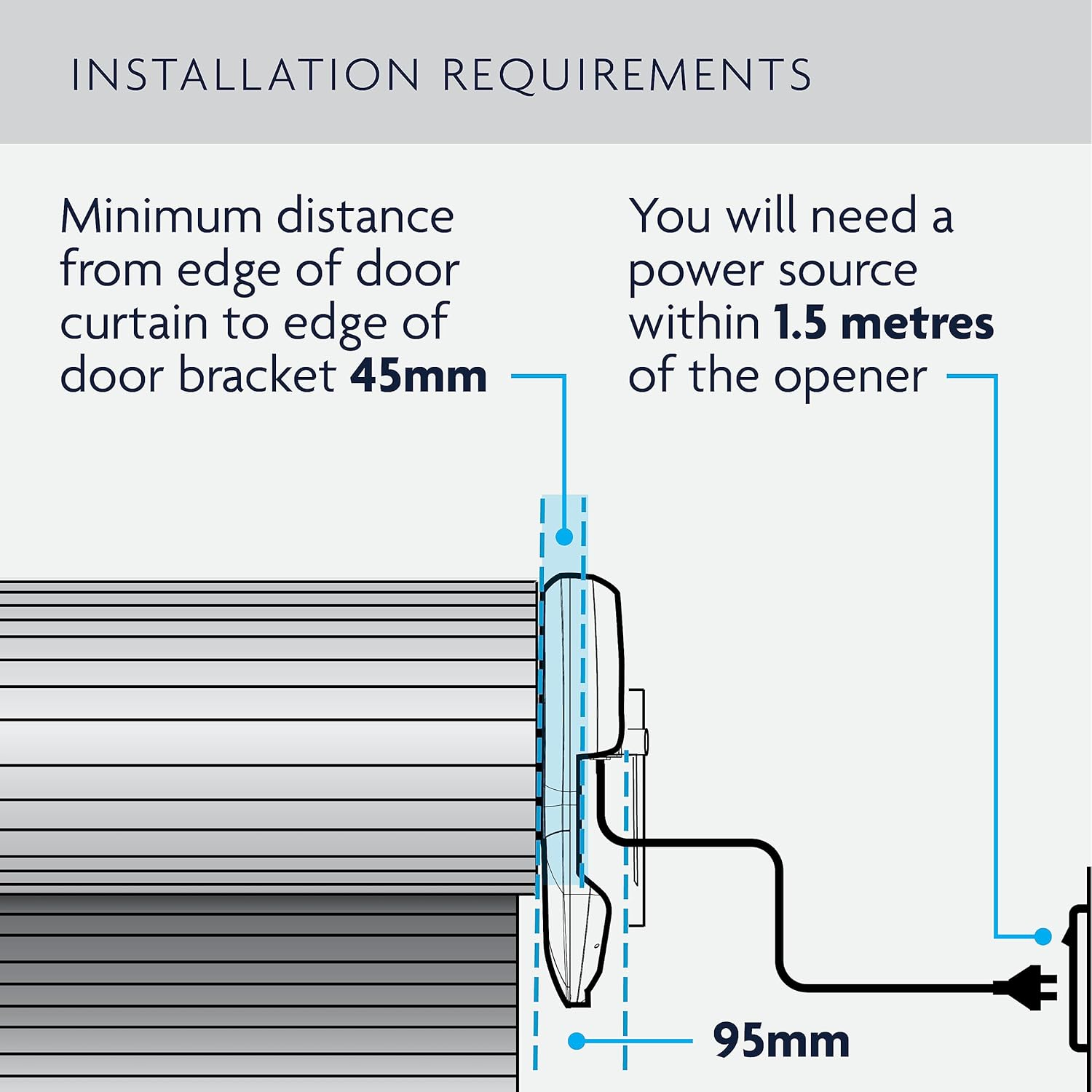 Chamberlain CR655MYQ Rollerlift Garage Door Opener for Single Garage Door - Includes Mini Key-Ring Remote E950C and Car Visor Remote E940C. 5-Year Warranty