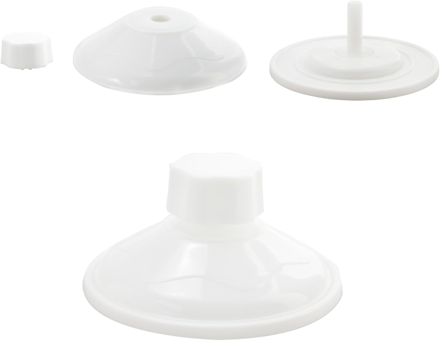 4-Pack Heavy Duty Suction Cups for Cat Window Perch - Replacement Hanger with Screw Nut for Kitty Hammock Bed and Glass Window Seat image number 1