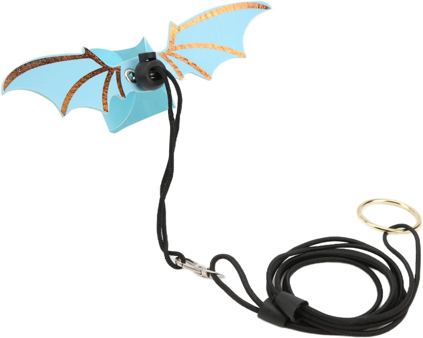 Adjustable Lizard Leash, Lizard Leash for Reptiles Bearded Dragon Harness Bearded Dragon Leash Bearded Dragon Accessories for Reptiles Small Pet Animals(Blue) image number 5