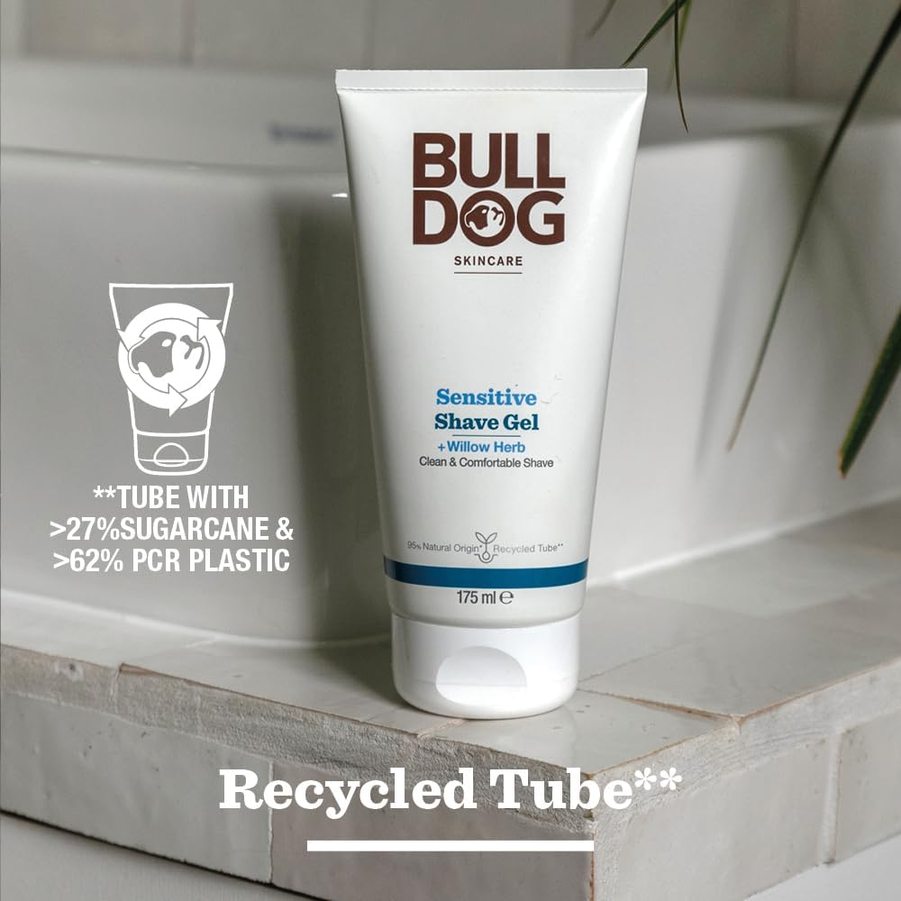 Bulldog Sensitive Shave Gel 175Ml image number 1