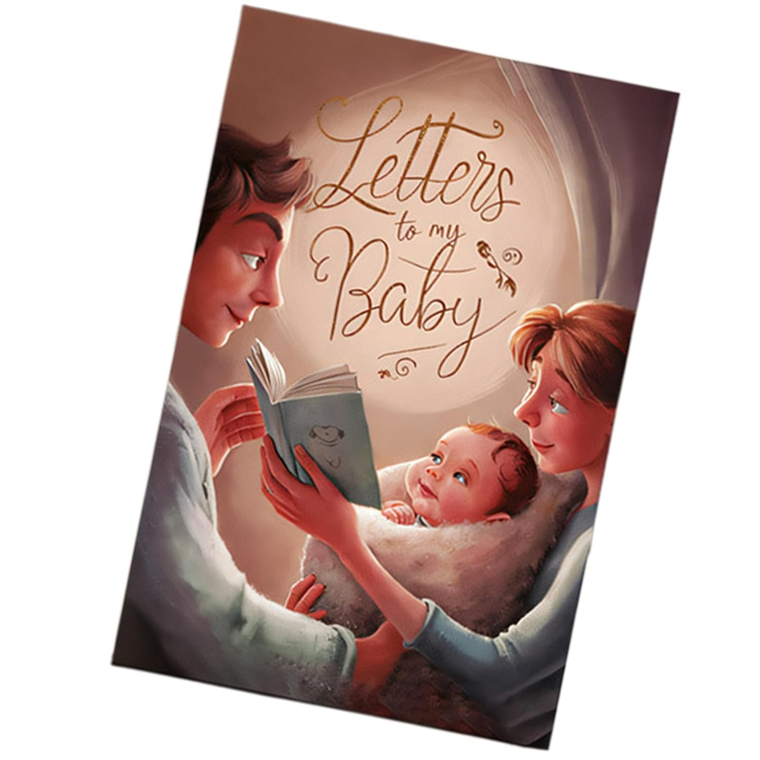 Ycezw Memorial Book of Writing, Memorial Diary to Keep, 50 Sheets Parental Register Notebook with Family Emotions and Bonds image number 2