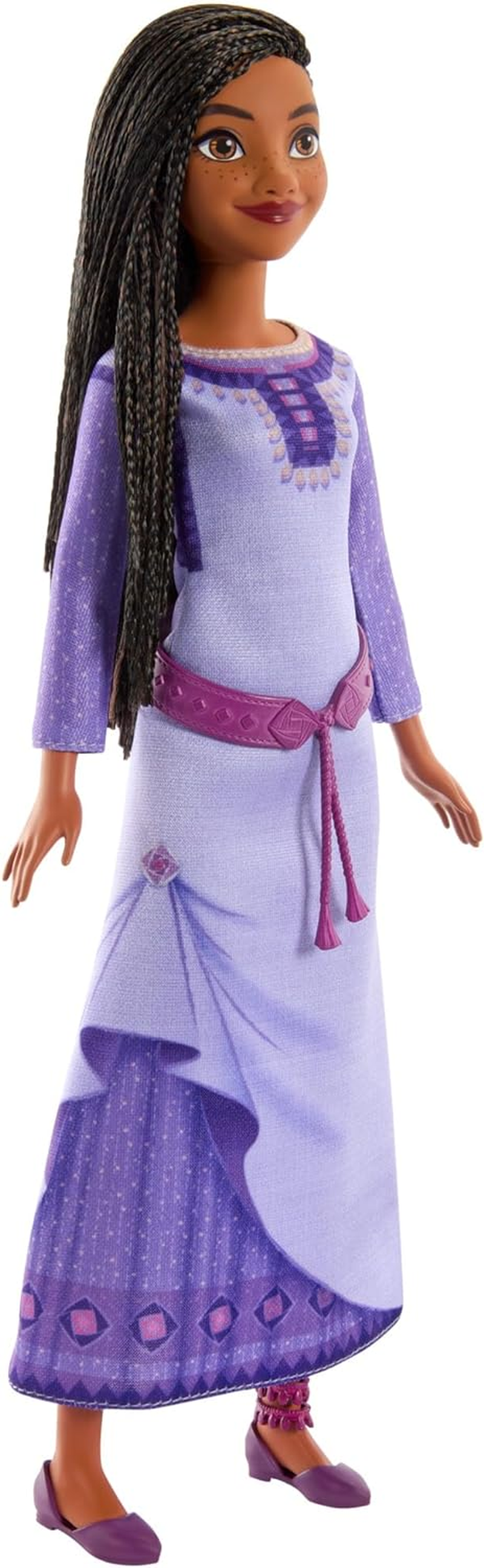 Mattel Disney'S Wish Asha of Rosas Posable Fashion Doll with Natural Hair, Including Removable Clothes, Shoes, and Accessories image number 2