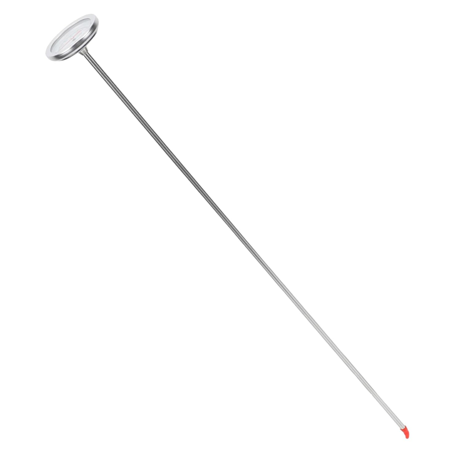 HANABASS Stainless Steel Compost Thermometer Probe Long Soil Temperature Measuring Tool C- C Accurate Gardening Instrument Lightweight for Planting and Soil Monitoring image number 4