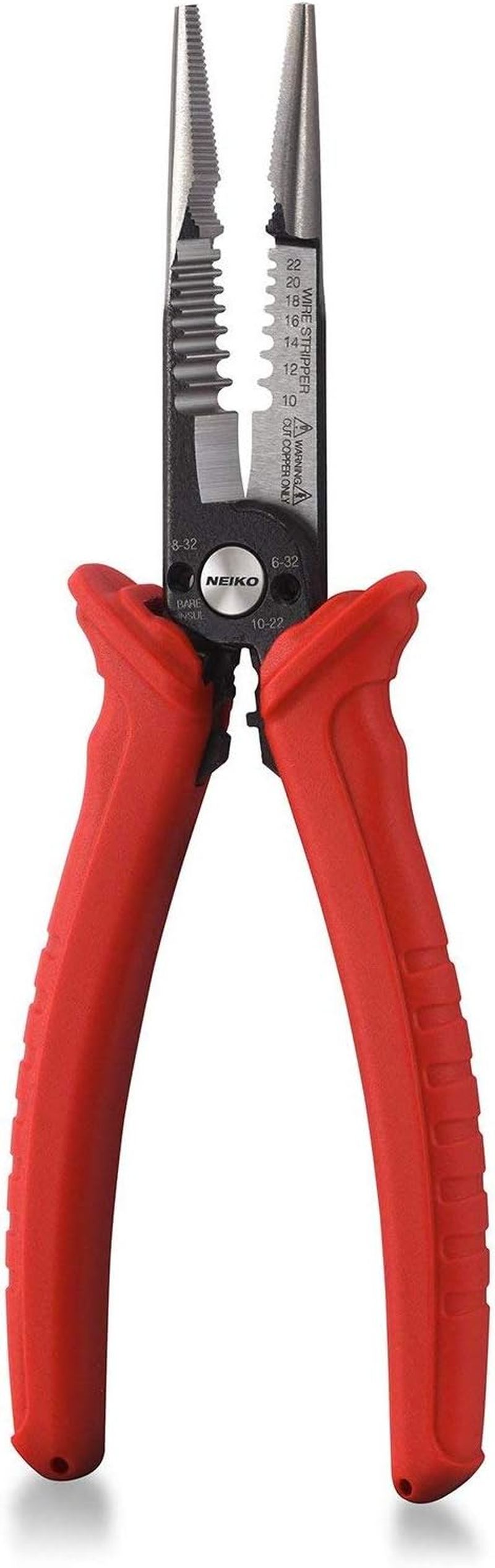 NEIKO 02039A Lug Crimping Plier and Cable Cutter Set, Battery Cable Crimping Tool, 8-0 AWG, 6Mm - 50Mm, Electrician Wire Crimper Tool