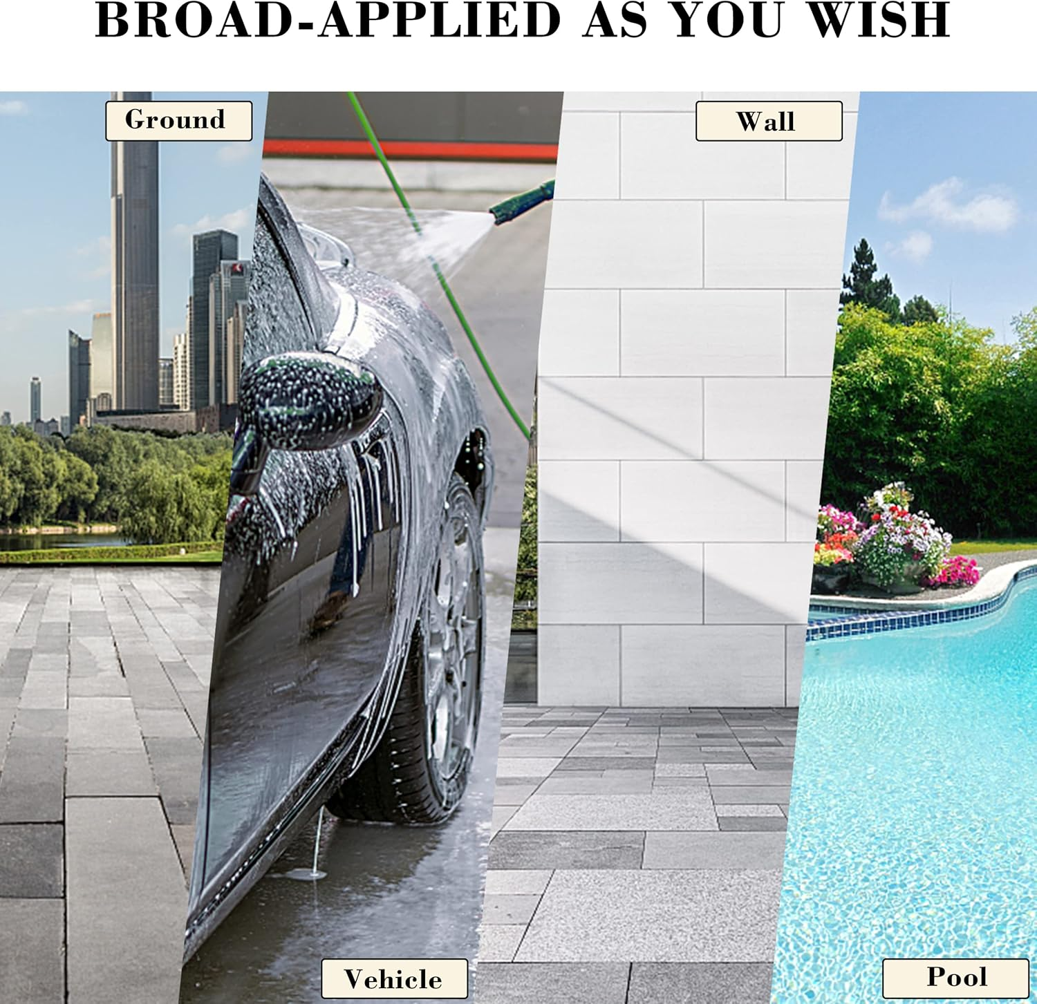 PWACCS Pressure Washer Hose for Power Washer &ndash; 3600 PSI High Pressure Replacement Hose &ndash; 1/4" X 25 FT Flexible Power Washing Extension Hose &ndash; Compatible with M22 Fittings