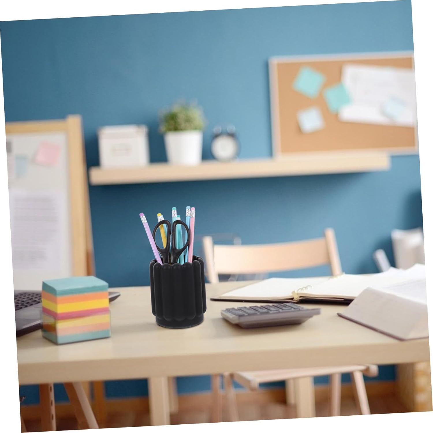 NUOBESTY Silicone Pen Holder Desk Tidy Holder for Simple Style Pen Box Stationery Storage for Makeup Brush