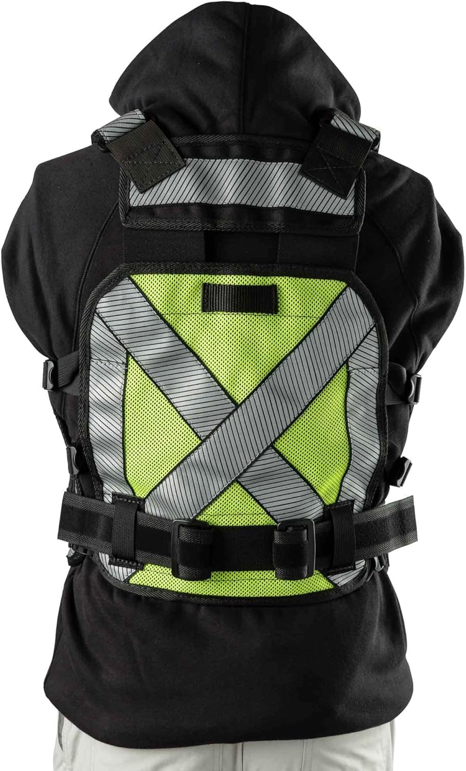 Diamondback Hi-Viz 701 Tool Vest - Safety Tool Vest for Carpenters, Roofers & Electricians image number 2
