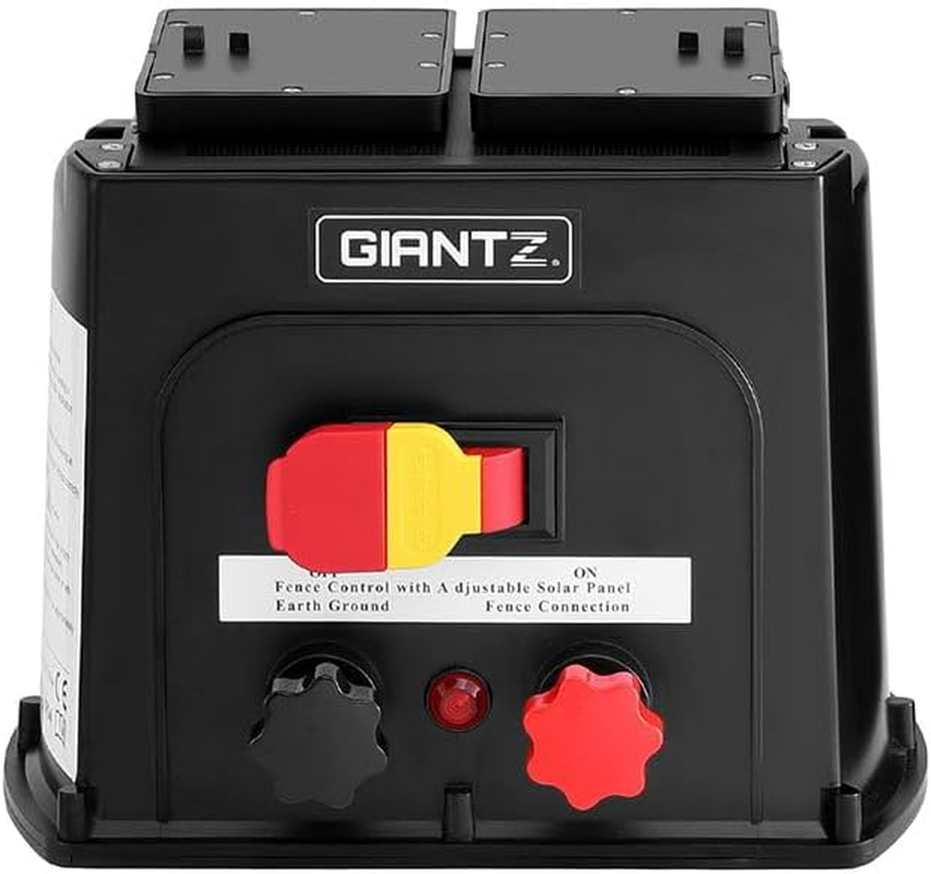 Giantz 5Km Electric Fence Energiser PET Solar Energizer Farm Animal 0.15J image number 2