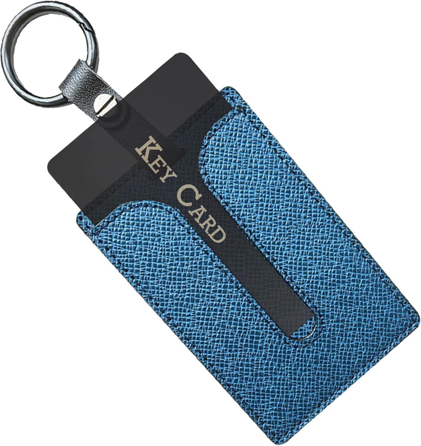 ACEDOAMARE Key Card Holder for Tesla Model 3 Y S X Genuine Leather Fiber and Artificial Leather Protector Case Keychain Car Key Fob Case Key Protection Cover Case