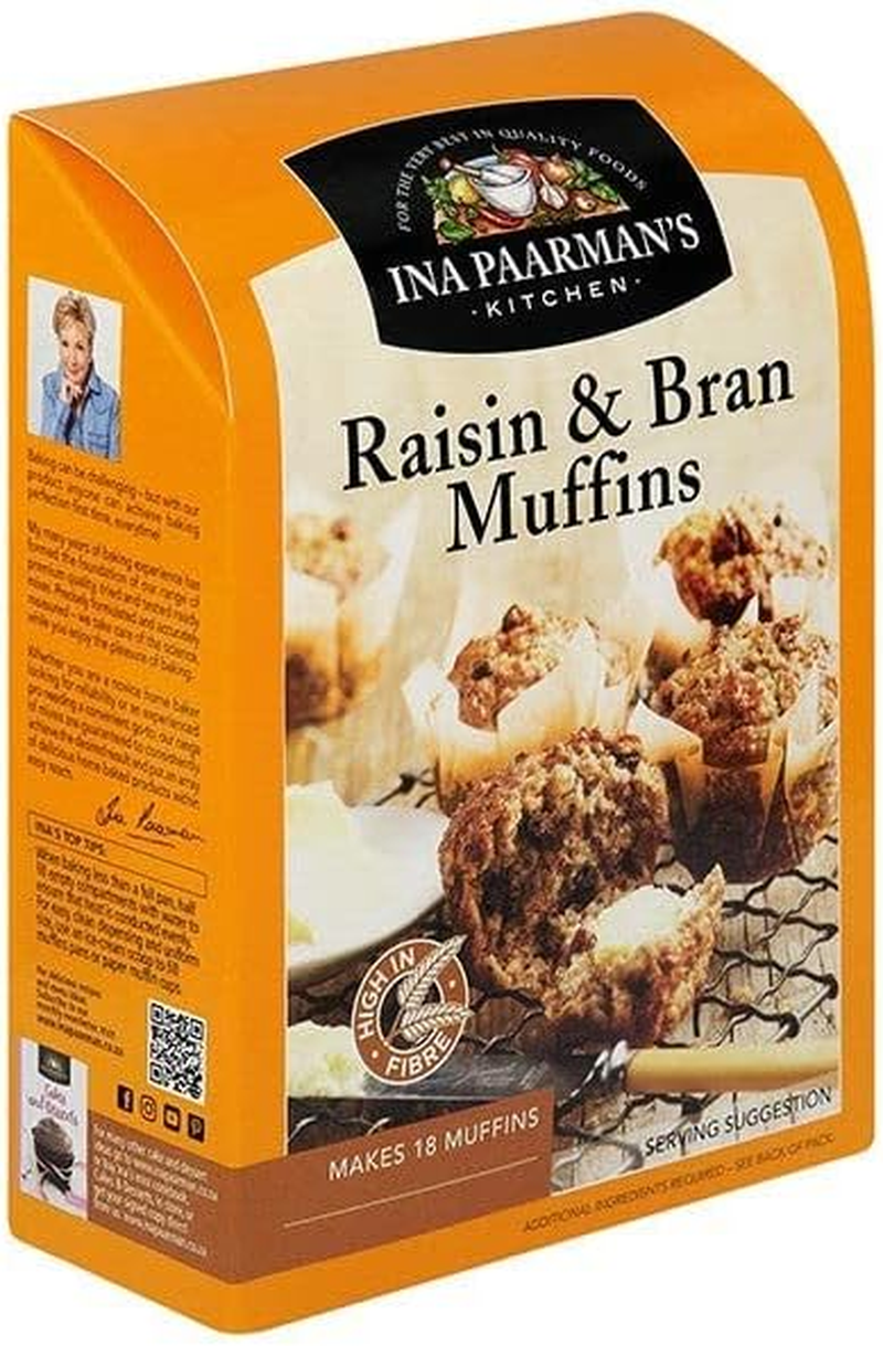 Ina Paarman Raisin and Bran Muffins Mix 700 G image number 2