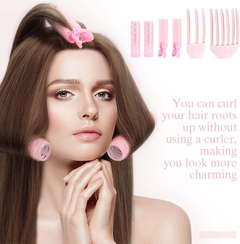 6 Pieces Volume Clips Hair Set, Naturally Fluffy and Voluminous Hair Clip for Fluffy Ponies, Simple and Durable Fluffy Hair Root Clip, Suitable for Men and Women image number 1