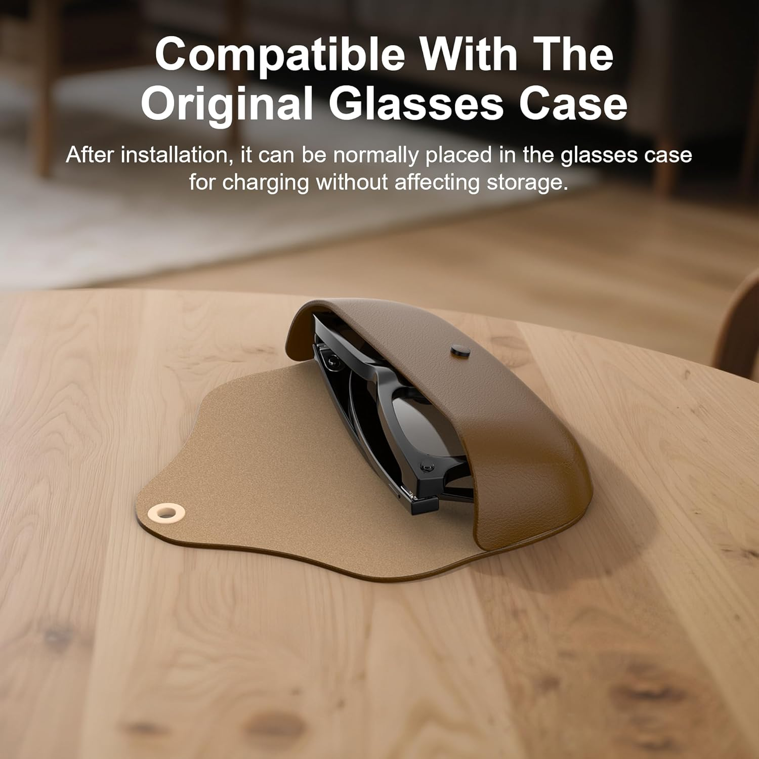 Hibloks LED Light Blocking Stickers Compatible with Ray-Ban Meta Wayfarer/Skyler/Headliner Accessories, Blackout LED Covers for Smart Glasses, Low-Tack Restickable Sticker image number 4