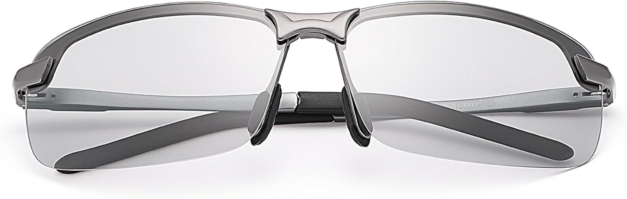 Men'S Photochromic Polarized Sunglasses Day and Night Driving Sports Glasses