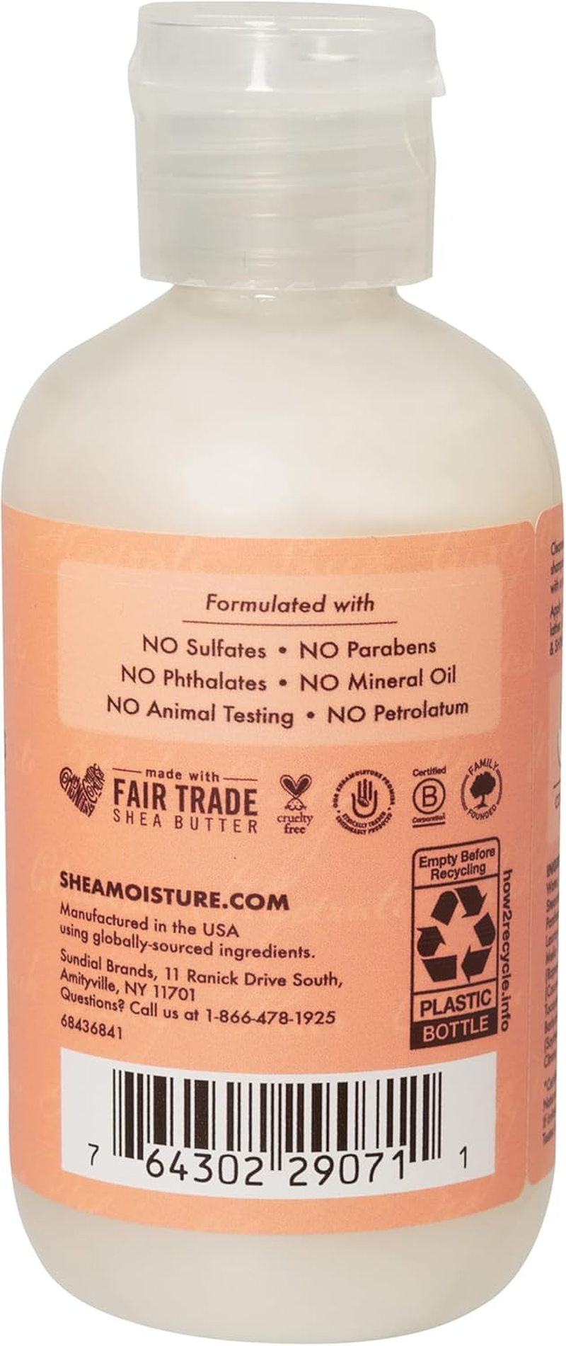 Shea Moisture Coconut & Hibiscus Travel Shampoo 95 Ml image number 1